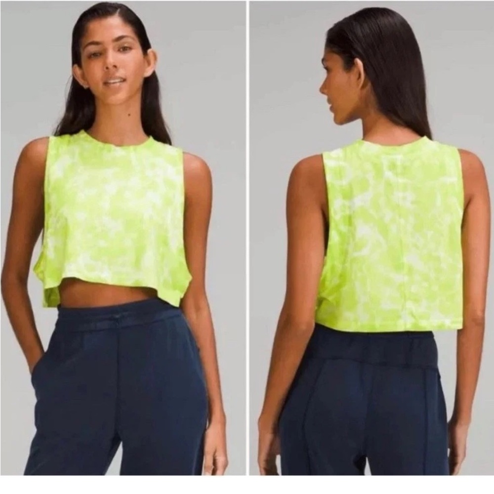 Lululemon All Yours Cropped Tank